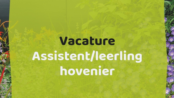 Assistent / leerling hovenier